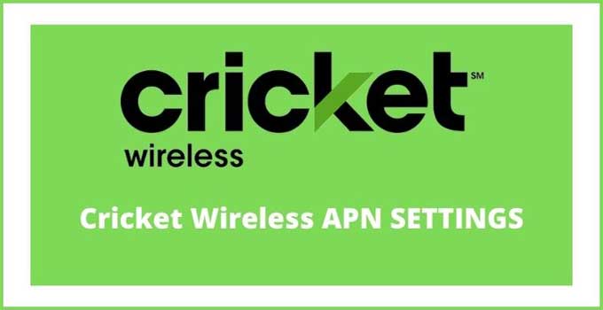 cricket-wireless-apn-settings